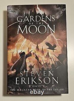 Malazan Book Of The Fallen (Books 1-3) SIGNED THE BROKEN BINDING