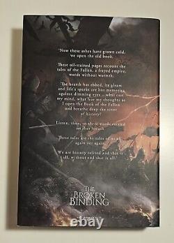 Malazan Book Of The Fallen (Books 1-3) SIGNED THE BROKEN BINDING