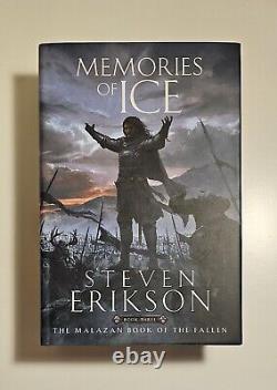 Malazan Book Of The Fallen (Books 1-3) SIGNED THE BROKEN BINDING