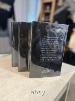 Malazan Book of the Fallen The Broken Binding Hardcover (Books 1-3) Signed