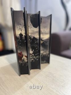 Malazan Book of the Fallen The Broken Binding Hardcover (Books 1-3) Signed