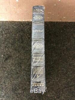 Margaret Thatcher Easton Press Leather Signed Edition SEALED Book