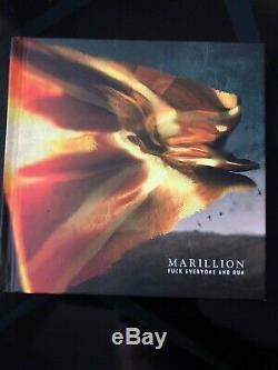 Marillion FEAR Special Edition CD+DVD hard book Signed By The Full Band Mint New