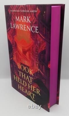 Mark Lawrence THE BOOK THAT HELD HER HEART Signed Limited Edition Broken Binding