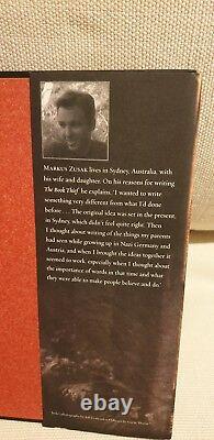 Markus Zusak The Book Thief UK H/B 1st Edition 1st Print Signed & Doodled