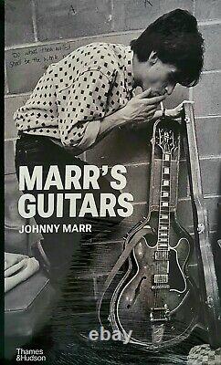 Marr's Guitars Johnny Marr Signed Hardback Book Edition. RSD Edition
