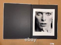 Masayoshi Sukita Signed Autographed Book Eternity David Bowie'Face' Edition