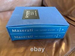 Maserati The Family Silver. Signed Collectors Leather Bound Book