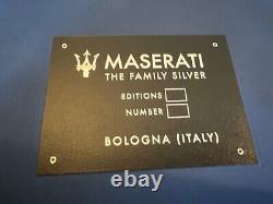 Maserati The Family Silver. Signed Collectors Leather Bound Book