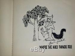 Maurice Sendak, Where The Wild Things Are Book First Edition 1963, Sketch Inside
