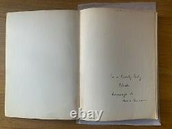 Max Ernst hand signed first edition of Beyond Painting. Exceptionally rare book