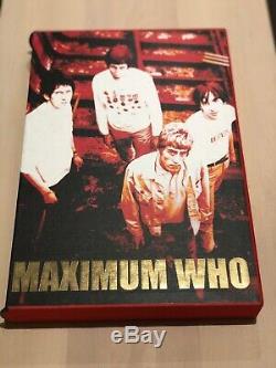 Maximum Who Genesis book. Deluxe edition. Signed by Roger Daltrey. Limited ed