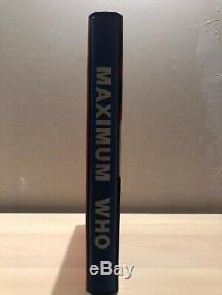 Maximum Who Genesis book. Deluxe edition. Signed by Roger Daltrey. Limited ed