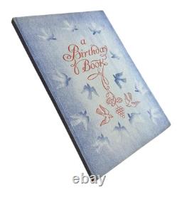 Merle Armitage, Rockwell Kent / A Birthday Book Signed 1st Edition 1931