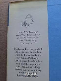 Michael Bond Hand-signed A Bear Called Paddington Hardback Book (2002 Edition)