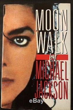 Michael Jackson Limited Edition Signed Book Moonwalk Autobiography Hcdj 1988