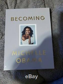Michelle Obama Hand Signed Auto Limited Edition Deluxe Becoming Book