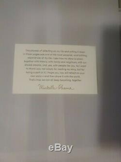 Michelle Obama Hand Signed Auto Limited Edition Deluxe Becoming Book