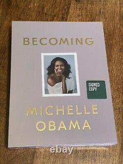 Michelle Obama Signed 1st Edition Becoming Book