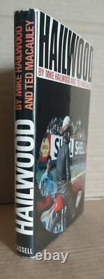 Mike Hailwood Signed Hailwood 1968 First Edition Book in Dust Wrapper