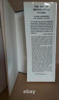 Mike Hailwood Signed Hailwood 1968 First Edition Book in Dust Wrapper