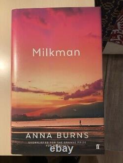 Milkman by Anna Burns Rare Signed First Edition Hardback Brand New, Unread