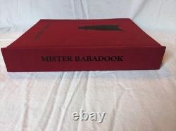 Mister Babadook Limited Edition Pop-Up Book SIGNED by Jennifer Kent 2016