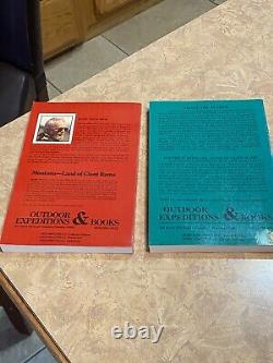 Montana Land of Giant Rams 2 Book Set by Duncan B. Gilchrist Signed Sheep Book