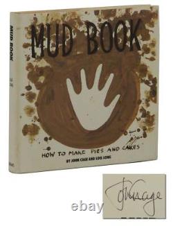 Mud Book SIGNED by JOHN CAGE First Trade Edition 1st 1988 Lois Long