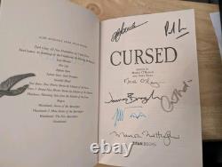 Multi Signed, First Edition. Cursed An Anthology, Marie O'Regan, Paperback