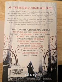 Multi Signed, First Edition. Cursed An Anthology, Marie O'Regan, Paperback