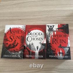 NEW SIGNED LIMITED MATCHING NUMBERS SET Burningblade & Silvereye Series