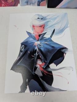 NIMA Limited Edition Art Book Signed by Ross Tran, RossDraws 4 Art Prints