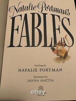 Natalie Portman Autographed Book Fables Signed 1st Edition