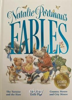 Natalie Portman Fables Book Signed Publisher Edition 1/1 Brand New 1st Star Wars