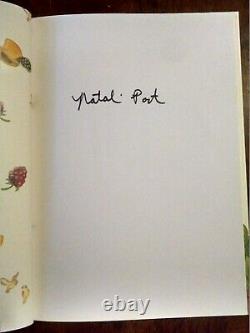 Natalie Portman's Signed Edition Hard Cover Book Fables signed in blue