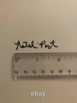 Natalie Portman signed autographed Fables 1st Edition Book Very Small Signature