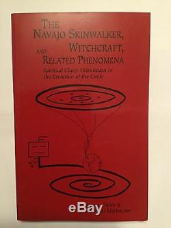 Navajo Skinwalker, Witchcraft Phenomena Collector Book 1st Edition Signed Copy