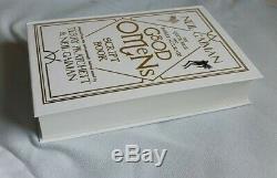 Neil Gaiman. Good Omens Deluxe Script Book Signed Limited Edition Hardback. 1/1