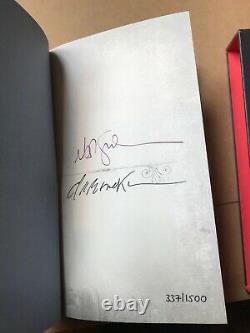 Neil Gaiman The Graveyard Book SIGNED Ltd Edition 337/1500 Near Mint Slipcase