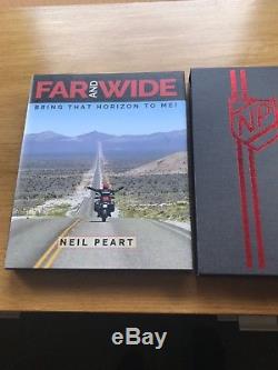 Neil Peart signed limited edition numbered book 382/1000