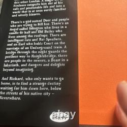 Neverwhere, Neil Gaiman (First Edition BBC Books 1996) signed limited ed 284/500