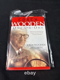 New Book Coach John Wooden One One One Book Signed On Dj 2003 1st Edition UCLA