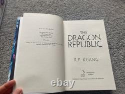 New The Poppy War R F Kuang Signed Illumicrate Exclusive Edition 3 Book Set