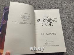 New The Poppy War R F Kuang Signed Illumicrate Exclusive Edition 3 Book Set