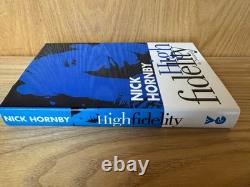 Nick Hornby SIGNED Book High Fidelity UK 1st Edition 2nd Printing ID127