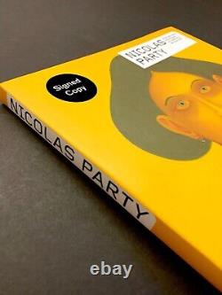 Nicolas Party Signed Art Book Monograph First Edition Phaidon print plate