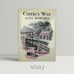 Nina Bawden Carries War Signed First UK Edition 1973 1st Hardback Book