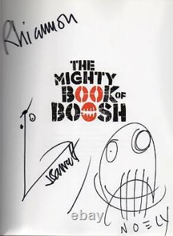 Noel Fielding & Julian Barratt SIGNED The Mighty Book of Boosh Comedy Surreal