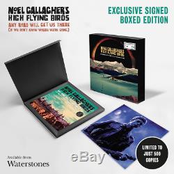 Noel Gallagher Signed Book Boxed Edition Any Road Will Get Us There Oasis Liam